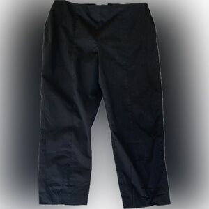 Peter Nygard Black Cropped Ankle Pants